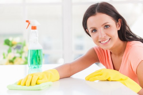 Customer complaint review process for carpet cleaning service