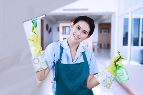 Deep cleaning carpets in a Tooting home